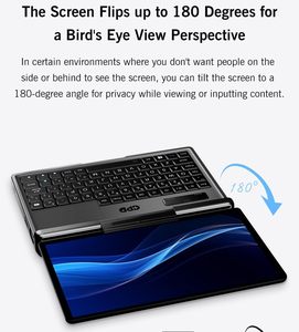 G.P.D MicroPC 2 แล็ปท็อปอุตสาหกรรมแบบพกพา, พีซีพกพาขนาด 7 นิ้ว ระบบปฏิบัติการวินโดวส์ 11 โฮม แรม 16GB/รอม 512GB โปรเซสเซอร์ N300 - Product Image 3