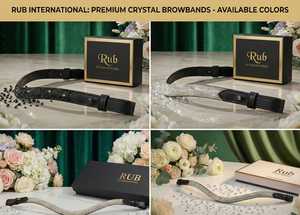 Diadema de cristal de lujo con diseño de color personalizable para caballos, accesorio de cabezada de cuero curvado brillante, logotipo personalizado, alta calidad. - Product Image 6