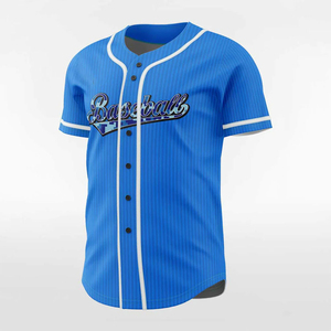 Maillot de baseball personnalisé en polyester avec logo brodé par sublimation 2026 / Maillot de baseball personnalisé en polyester avec logo brodé par sublimation - Product Image 3