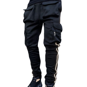 Men's <b>Cargo</b> Pants and Trousers With Style Including Ones With Zippered Pockets and Reflective Material for Nighttime Running - Product Image 6
