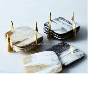 100% Bone Inlay coaster and <b>Mother</b> of Pearl Best Design coaster and square Shape and Customized Color Top Selling - Product Image 4