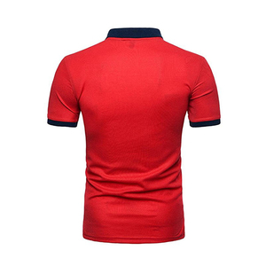 เสื้อยืดโปโลแขนสั้นระดับพรีเมียมสำหรับผู้ชาย เหมาะสำหรับสตรีทแวร์และการแต่งกายแบบสมาร์ทแคชวล ด้วยทรงเข้ารูปทันสมัยและเนื้อผ้าที่ระบายอากาศได้ดี - Product Image 3