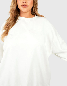 Women <b>Fleece</b> Sweatshirt Custom Printed Graphic Oversized Winter Warm Casual Sweatshirt for Women - Product Image 2