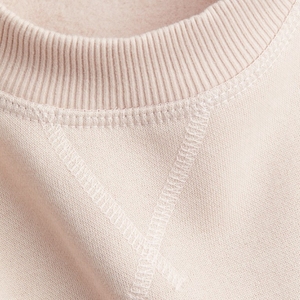 Suéter Personalizado con Cuello Redondo Bordado y Forro de Lana Estampado, Estilo Casual Oversize - Product Image 5