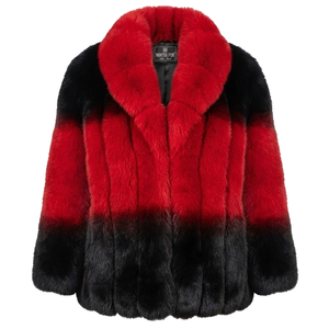 Manteau en fausse fourrure de luxe pour femme, long et chaud, idéal pour l'hiver, vêtement d'extérieur tendance, fabrication sur mesure OEM ODM, vente en gros - Product Image 1