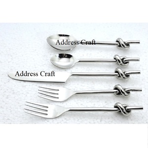 New Arrivals Mirror Polished Cutlery <b>Table</b> Decor Flatware Set For Home Hotel Restaurant Use Place Setting <b>Spoon</b> Fork Knife Set - Product Image 6