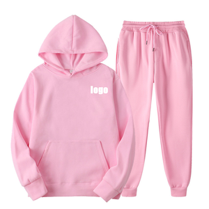 Ensemble de survêtement pour homme, très vendu, confortable, léger, couleur unie, 100% coton, sweat à capuche, ensemble de jogging, OEM - Product Image 3