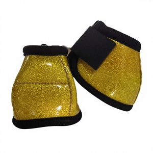 Botas Protectoras de Neopreno con Brillo Personalizadas para Caballos, Botas Impermeables para Montar al Aire Libre - Product Image 2