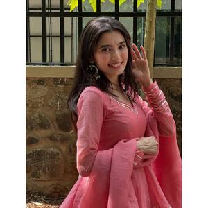 Ropa india y pakistaní Ropa de fiesta elegante Top Bottom Dupatta Set - Product Image 1