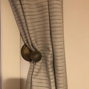 Sujetadores de cortinas redondos para el hogar, soportes decorativos para ventanas, para pasillo o entrada, mantienen las cortinas del pasillo ordenadas y elegantes - Product Image 2