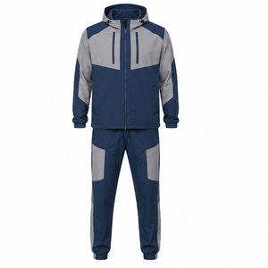 Ensemble coupe-vent personnalisé haut de gamme avec tissu léger résistant à l'eau, doublure en maille respirante et fermeture éclair intégrale - Product Image 1
