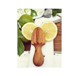 Presse-citron en bois classique, presse-agrumes manuelle, presse-fruits, accessoire de cuisine pour jus de citron et de lime frais, restaurant - Product Image 1