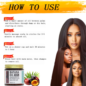 Pâte d'huile de Batana 118g Hommes et Femmes Huile de Batana pour la croissance des cheveux Prévention des pointes fourchues Repousse des cheveux Huile pour tous types de cheveux - Product Image 5
