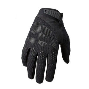 Gants de moto BMX Motocross, équipement de protection complet pour les doigts avec grip antidérapant pour la course de motocross et les aventures hors route - Product Image 1