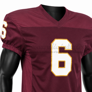 Jersey de Fútbol Americano Profesional 2026, Diseño Personalizado, Uniforme de Alta Calidad, 100% Poliéster, Manga Corta, Estampado - Product Image 6