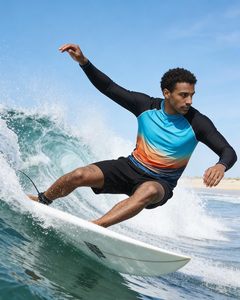 Maillots de bain à manches longues pour hommes, pour le surf et la natation, fabriqués au Pakistan, en vente en ligne - Product Image 5