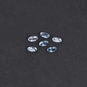 โทแพซธรรมชาติ 0.52 กะรัต (น้ำหนัก 6 เม็ด) รูปทรงวงรี 3x2 มม. พลอยหลวม - Product Image 2