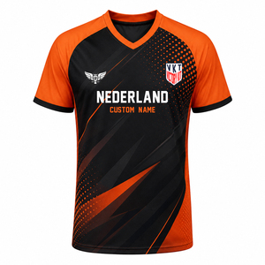 เสื้อฟุตบอลทีมเยือนสหรัฐอเมริกา 2026 ระบายอากาศได้ดี เสื้อแฟนบอลแบบซับลิเมชั่น เสื้อซ้อมแข่งขัน - Product Image 5