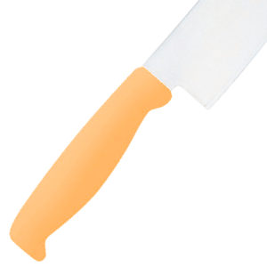 Couteau Nakiri commercial de 165 mm, lame en acier inoxydable tranchante pour la préparation des légumes, restauration, traiteur et cuisines d'hôtels - Product Image 4