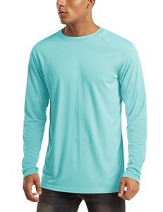 Custom Men Long Sleeve T Shirt Blank Casual Sport Workout Top Plain Navy Blue <b>Athletic</b> Shirt - Product Image 6