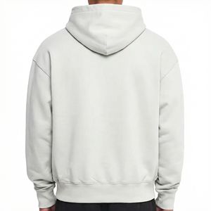 Sudadera clásica de color liso, forro polar de algodón suave, corte regular unisex, bolsillo canguro, puños acanalados, cálida y duradera para pedidos al por mayor - Product Image 6