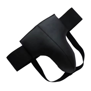 Elasticated Waist Heavy Duty Customized Material <b>Groin</b> Guard OEM Men High Quality Boxing Muay Thai MMA <b>Groin</b> <b>Protector</b> WHITE - Product Image 3