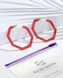 Boucles d'oreilles à clip en résine et perles, motif cristal, pour femme, idéales pour les soirées - Product Image 5