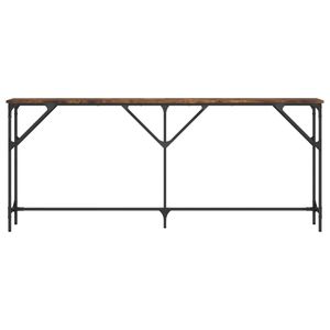 Consolle in legno ingegnerizzato di rovere affumicato extra lunga - Product Image 4