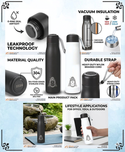 Bouteille d'eau imprimée Lord Shiva avec personnalisation pour la rentrée scolaire et la remise des diplômes - Product Image 2