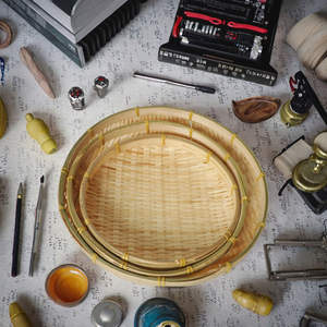 Cesta de Almacenamiento de Bambú Hecha a Mano, Ecológica y Duradera, para Frutas, Pan y Flores, con Diseño Multifuncional, al Mejor Precio - Product Image 4