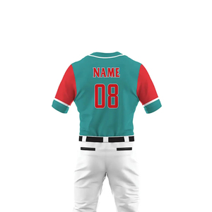 baseball uniform set with lightweight construction for improved mobility custom baseball uniform with strong stitching - Product Image 6
