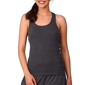 Chaleco Deportivo Personalizado de Secado Rápido para Mujer, Modelo 2025, Top sin Mangas, Hecho de Algodón/Fibra de Bambú, Talla Grande, Informal para Verano - Product Image 4