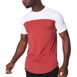 T-shirt de sport extensible pour homme, haut d'entraînement respirant à séchage rapide, tee-shirt de fitness personnalisé avec logo, vêtements de sport pour homme pour l'entraînement actif, fabricant - Product Image 5