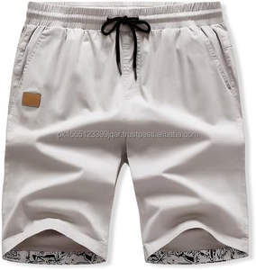 2025 26 Men <b>Shorts</b> Summer Solid Mens Slim Beach <b>Shorts</b> Cotton Casual Male Elastic Waist <b>Shorts</b> Jogger <b>Short</b> <b>Sweatpants</b> - Product Image 2