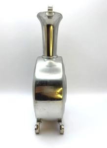 Carafe à eau en métal poli brillant, faite à la main, design personnalisé, avec pieds en forme de roue, pour la maison et la cuisine - Product Image 4