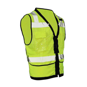 Chaleco de Seguridad Reflectante Premium de Alta Visibilidad, Ropa de Trabajo con Certificación CE, Impresión UV, Secado Rápido, Diseño Ligero y Transpirable - Product Image 3