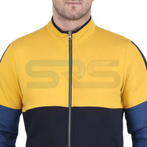 ชุดวอร์มมีฮู้ดคุณภาพสูง ผ้าฝ้ายฟลีซหนานุ่ม สวมใส่สบาย 500 GSM ทรงปกติ ระบายอากาศได้ดี เหมาะสำหรับฤดูหนาว แบบ 2 in 1 สีพื้น - Product Image 3