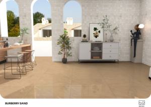 Baldosas de porcelana con aspecto de ónix de diseño, 600x1200 mm, acabado ultra brillante, adecuadas para instalación en paredes y suelos interiores de lujo. - Product Image 6