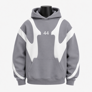Sweat-shirt à capuche personnalisé surdimensionné, streetwear, décontracté, unisexe, 100% coton, brodé, hiver - Product Image 1