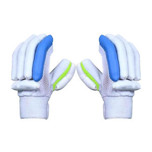 Gants de sport respirants et légers de qualité supérieure pour le cricket, orientation main droite-gauche, avec caractéristiques d'absorption des chocs et poignées. - Product Image 3