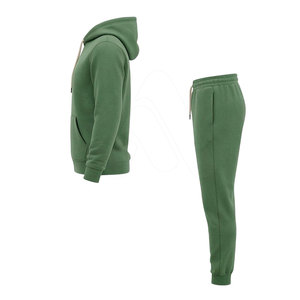 Ensemble de survêtement d'hiver pour homme avec broderie personnalisée et imprimé délavé, comprenant un sweat à capuche et un pantalon de jogging, 100% coton, respirant, séchage rapide, vêtements de sport pour la gym - Product Image 6