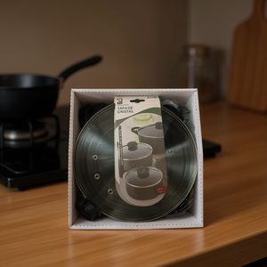 Couvercle en verre de 22 cm pour ustensiles de cuisine - Product Image 3