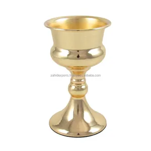 Vase à fleurs en métal fait main au design moderne pour l'aménagement intérieur résidentiel de créateurs, design classique, finition galvanisée - Product Image 3