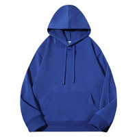 Harga Pabrik Bangladesh China 330g 96% Katun Murni Hoodie Berat Unisex Pullover Sweatshirt Hoodie Kasual Musim Semi Gugur