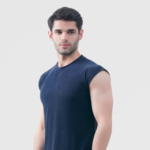 Débardeur sans manches OEM pour homme, séchage rapide, respirant, gris, pour la musculation et l'entraînement en salle de sport, avec option OEM - Product Image 2