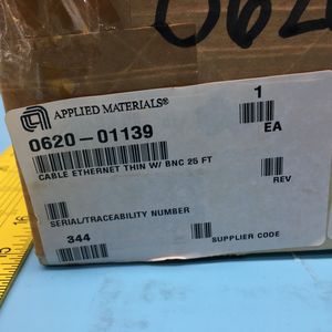 Cable AMAT 0620-01139, Conjunto Cable Ethernet Thin W/BNC - Equipos y Piezas de Semiconductores de Confianza de Marca Global - Product Image 3