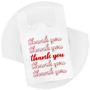 Bolsas de Agradecimiento, Bolsas de Compras Reutilizables, Bolsas de Plástico Tipo Camiseta para Compras, Restaurantes, Servicios de Catering - Product Image 6