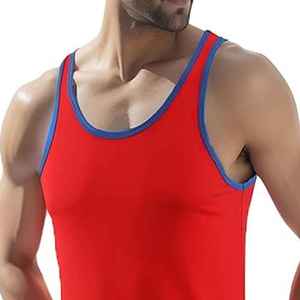 Premium Quality And Quick Drying Fabric Men Tank <b>Tops</b> <b>Silky</b> Smooth Sleeveless Lightweight Breathable Luxury Loungewear - Product Image 5