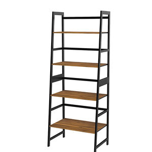 Estantería Industrial de Madera de 4 Niveles, Estantería en Forma de Escalera para Sala de Estar, Estantería de Esquina de 4 Niveles - Product Image 2