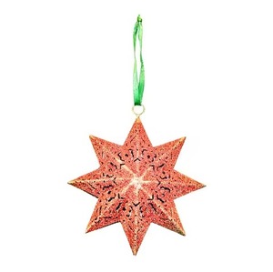 Adorno Metálico de Copo de Nieve Más Vendido, Decoración Navideña Colgante para Árbol de Navidad - Product Image 5